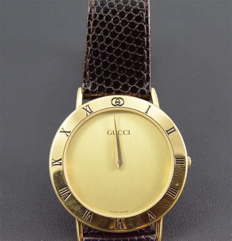 1998 mens gucci watch|gucci vintage watch price.